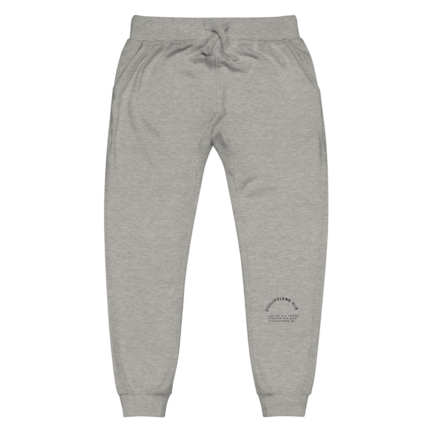 Unisex fleece sweatpants