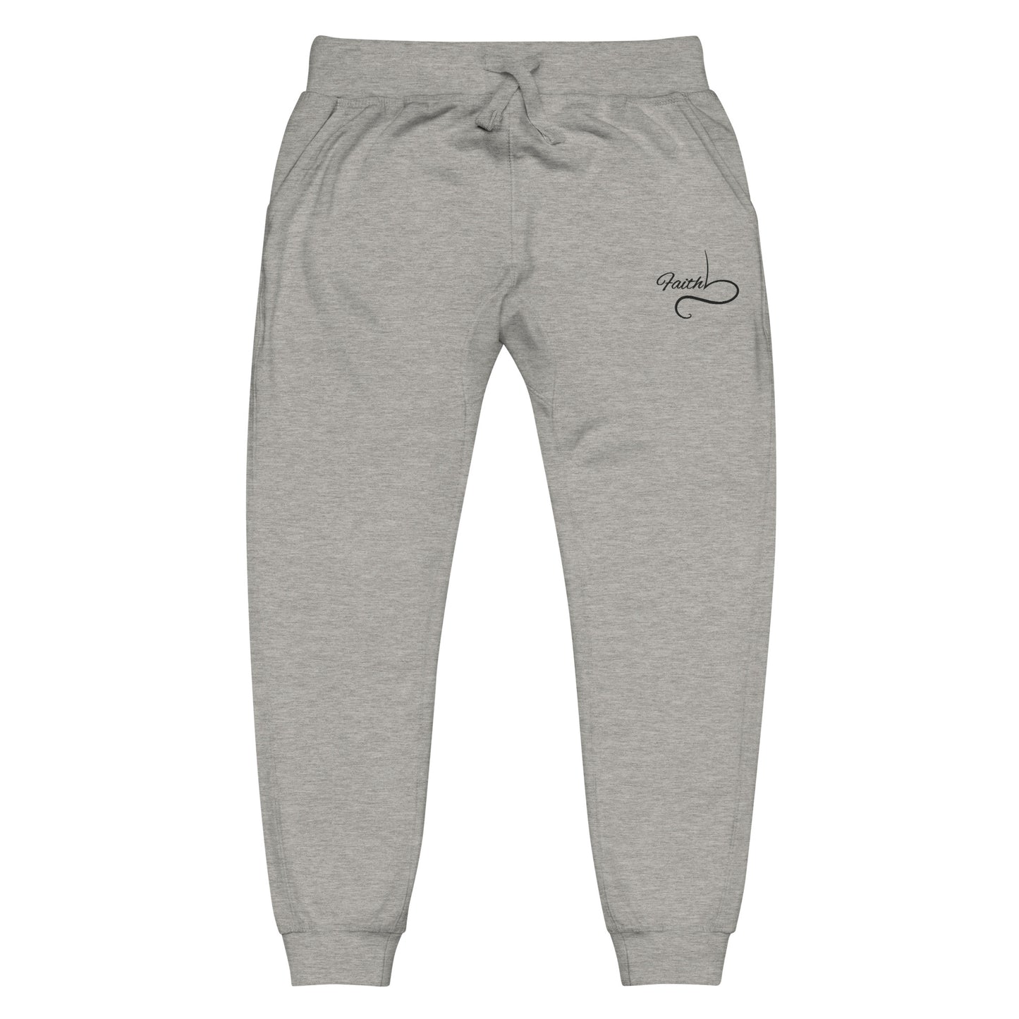 Unisex Fleece Sweatpants Embroidery