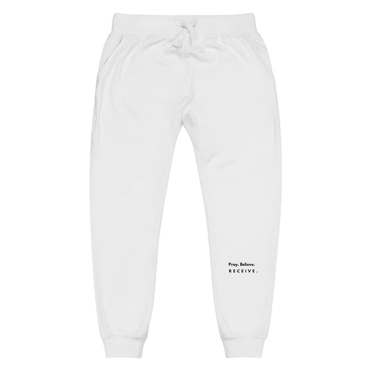 Unisex fleece sweatpants