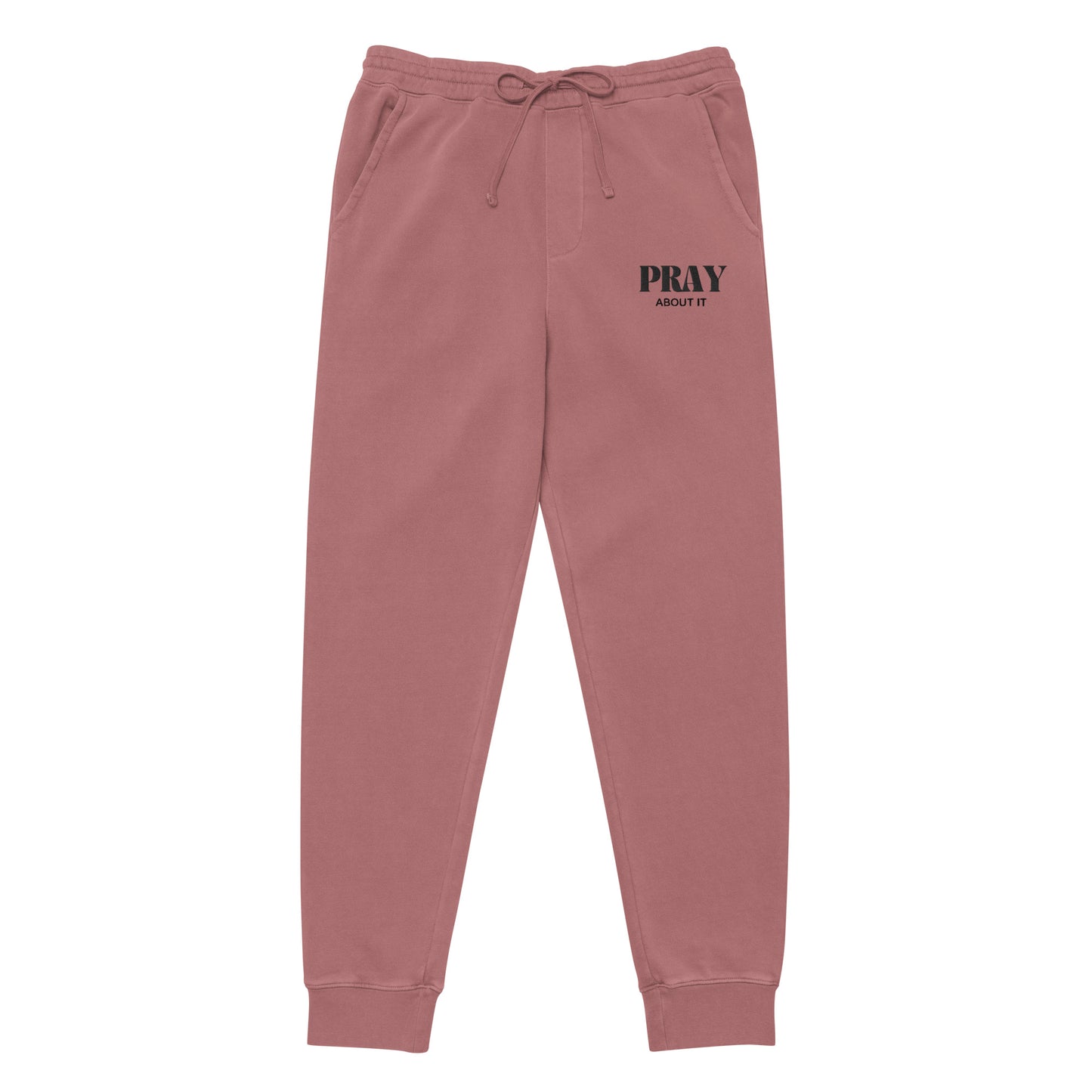 pigment-dyed sweatpants