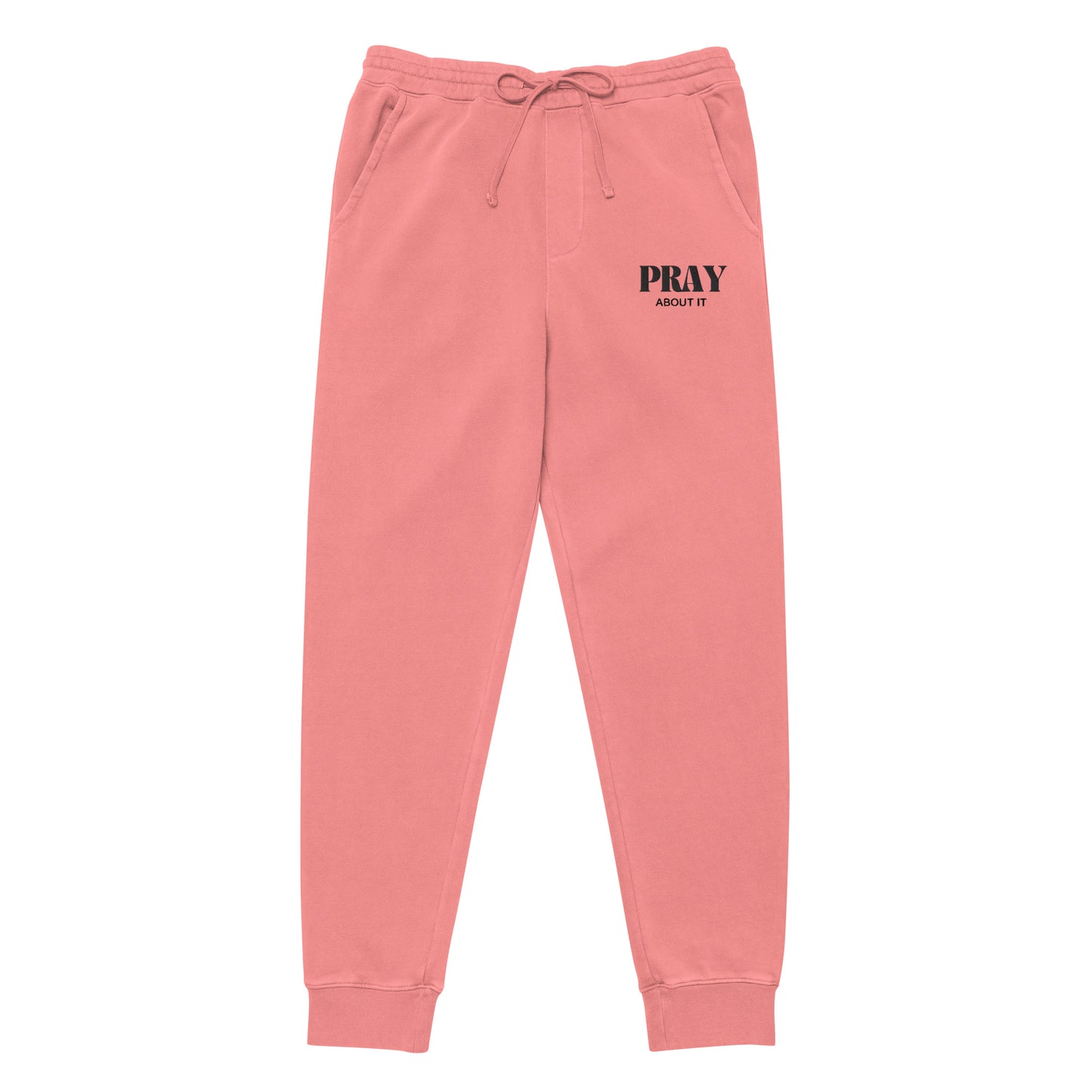 pigment-dyed sweatpants